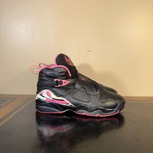 Nike Air Jordan 8 Retro Pinksicle Pink Black 580528-006 Gs Gradeschool Size 5.5Y